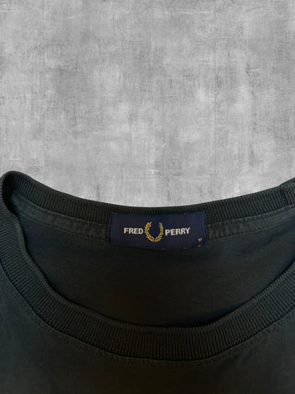 Fred Perry T-shirt Dunkelgrün M