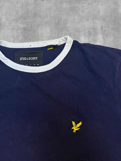 Lyle & Scott T-shirt Navy Blau S