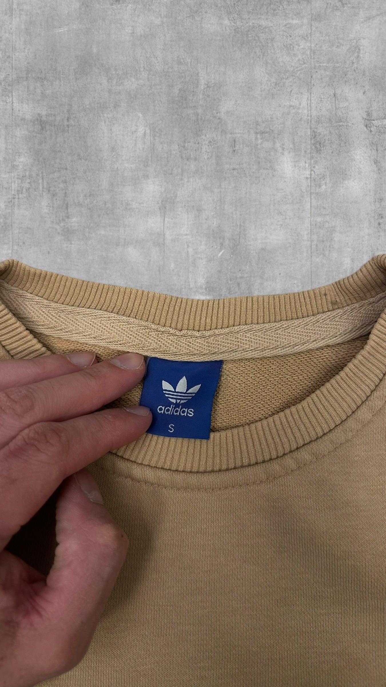 Adidas Firebird Sweatshirt Beige S