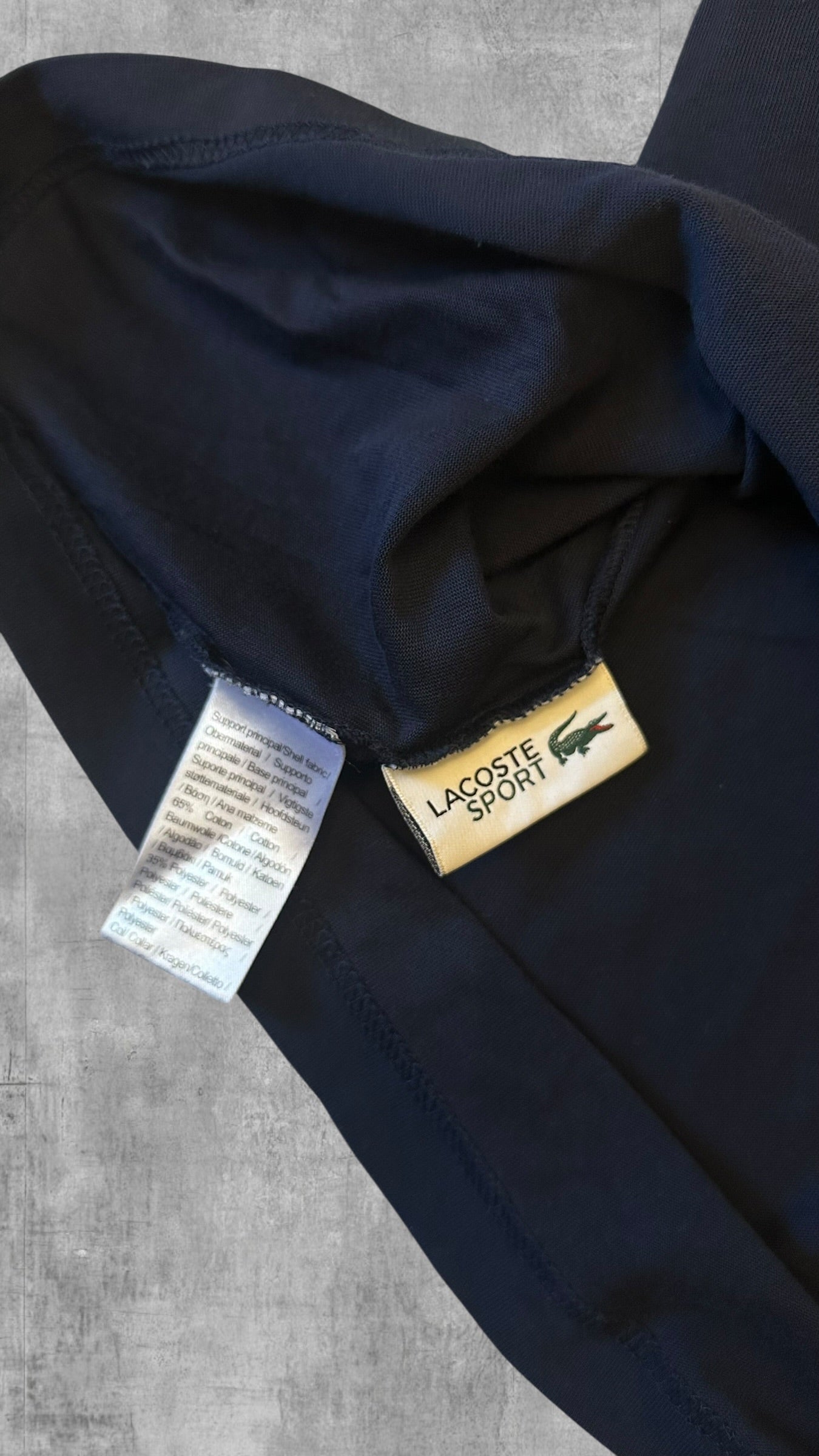 Lacoste Longsleeve T-Shirt Navy Blau L