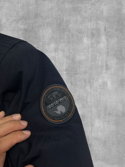 Napapijri Jacke Windbreaker gefüttert Navy Blau XL