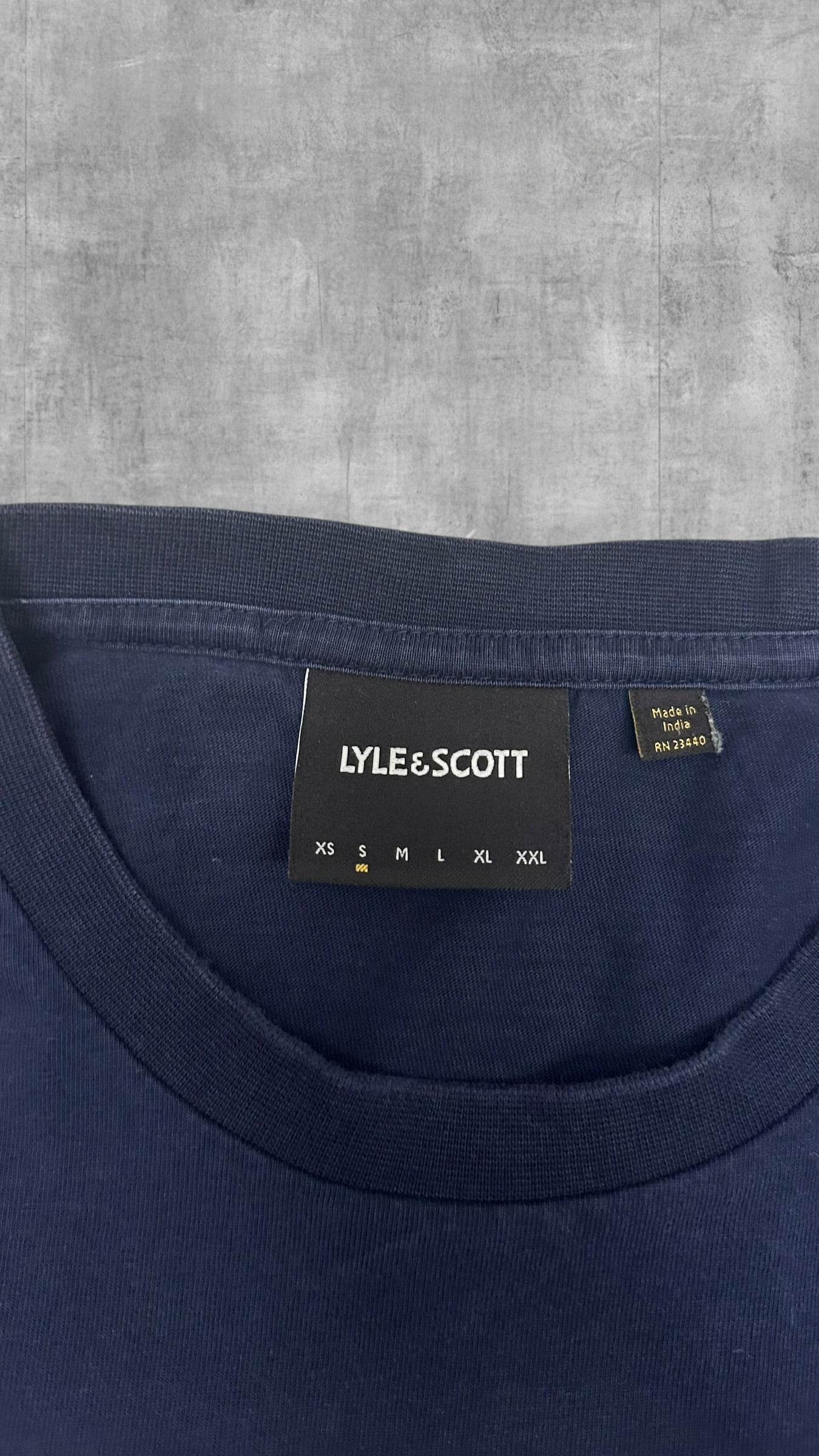 Lyle & Scott T-shirt Navy Blau S