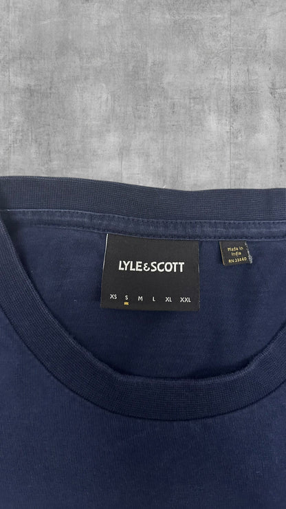 Lyle & Scott T-shirt Navy Blau S