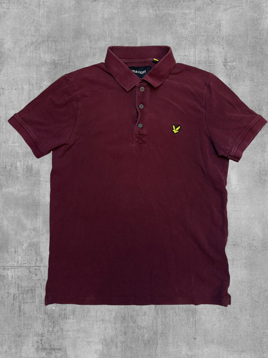 Lyle & Scott Polo Bordeaux S