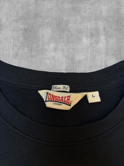 Lonsdale London Sweatshirt Schwarz L
