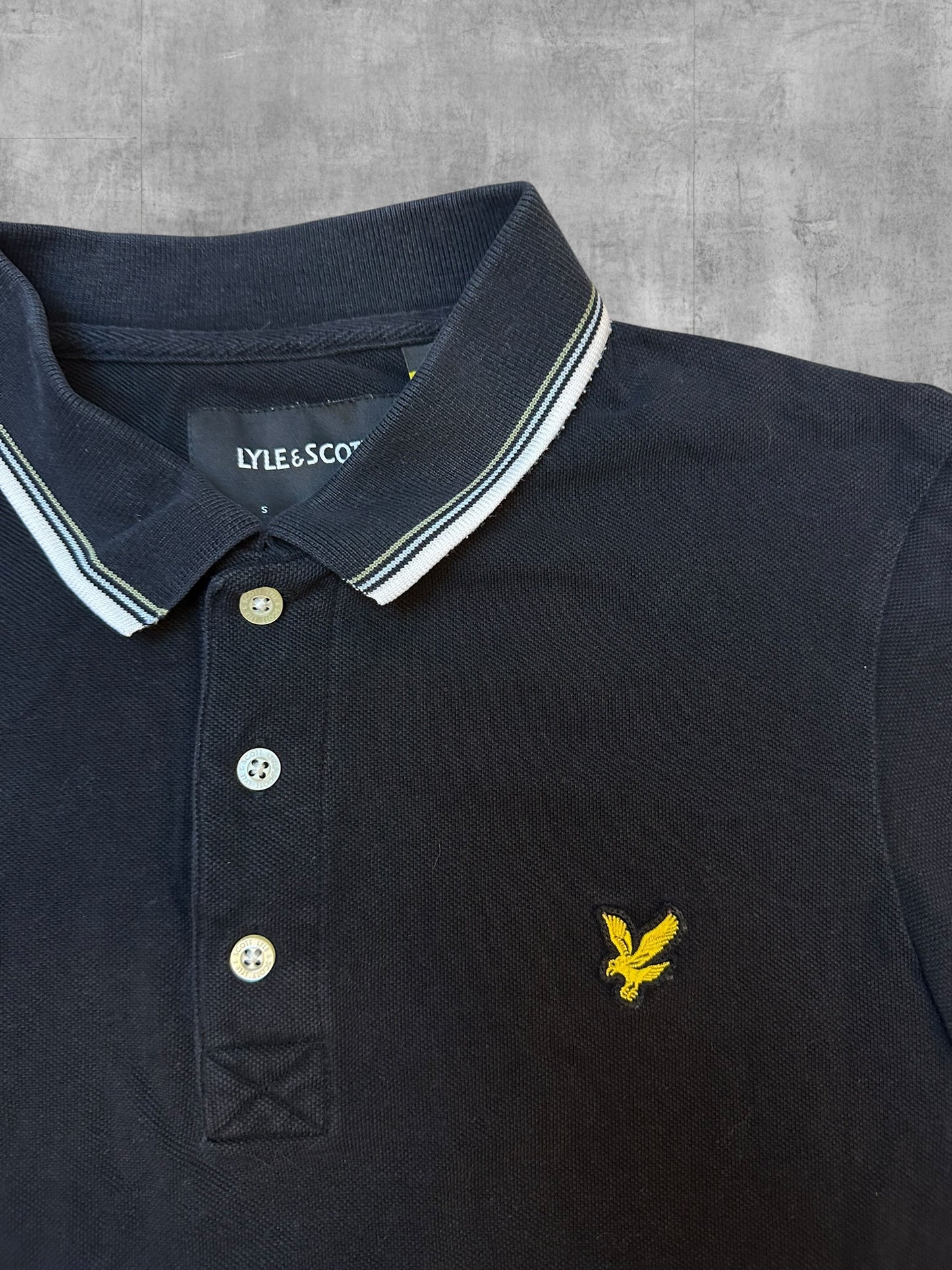 Lyle & Scott Polo Shirt Schwarzblau XS