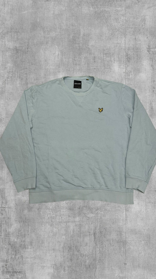 Lyle & Scott Sweatshirt Türkis XL