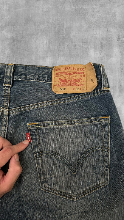 Levi’s 501 Jeans washed W32 L33