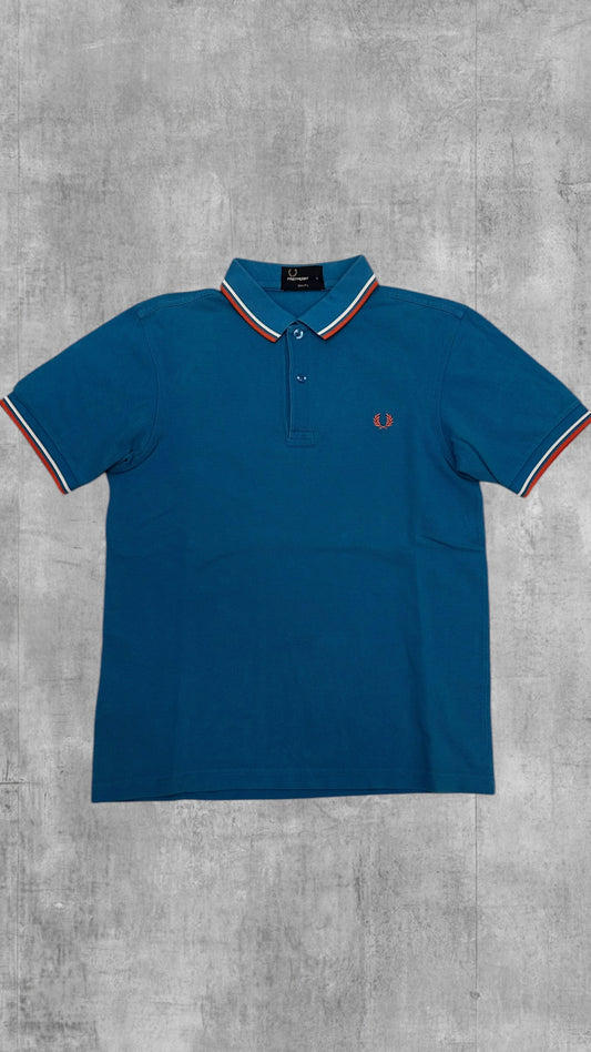 Fred Perry Polo Shirt Hellblau S