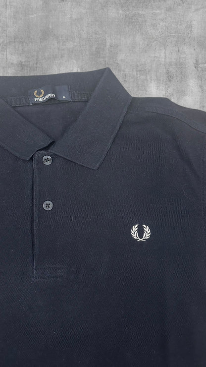 Fred Perry Polo Shirt Schwarz M
