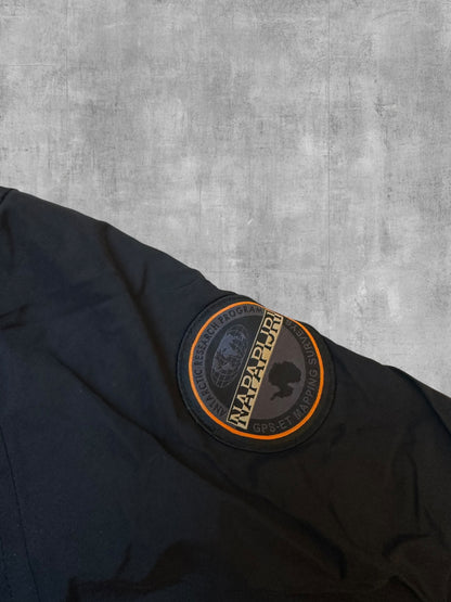 Napapijri Windbreaker Regenjacke Schwarz XS