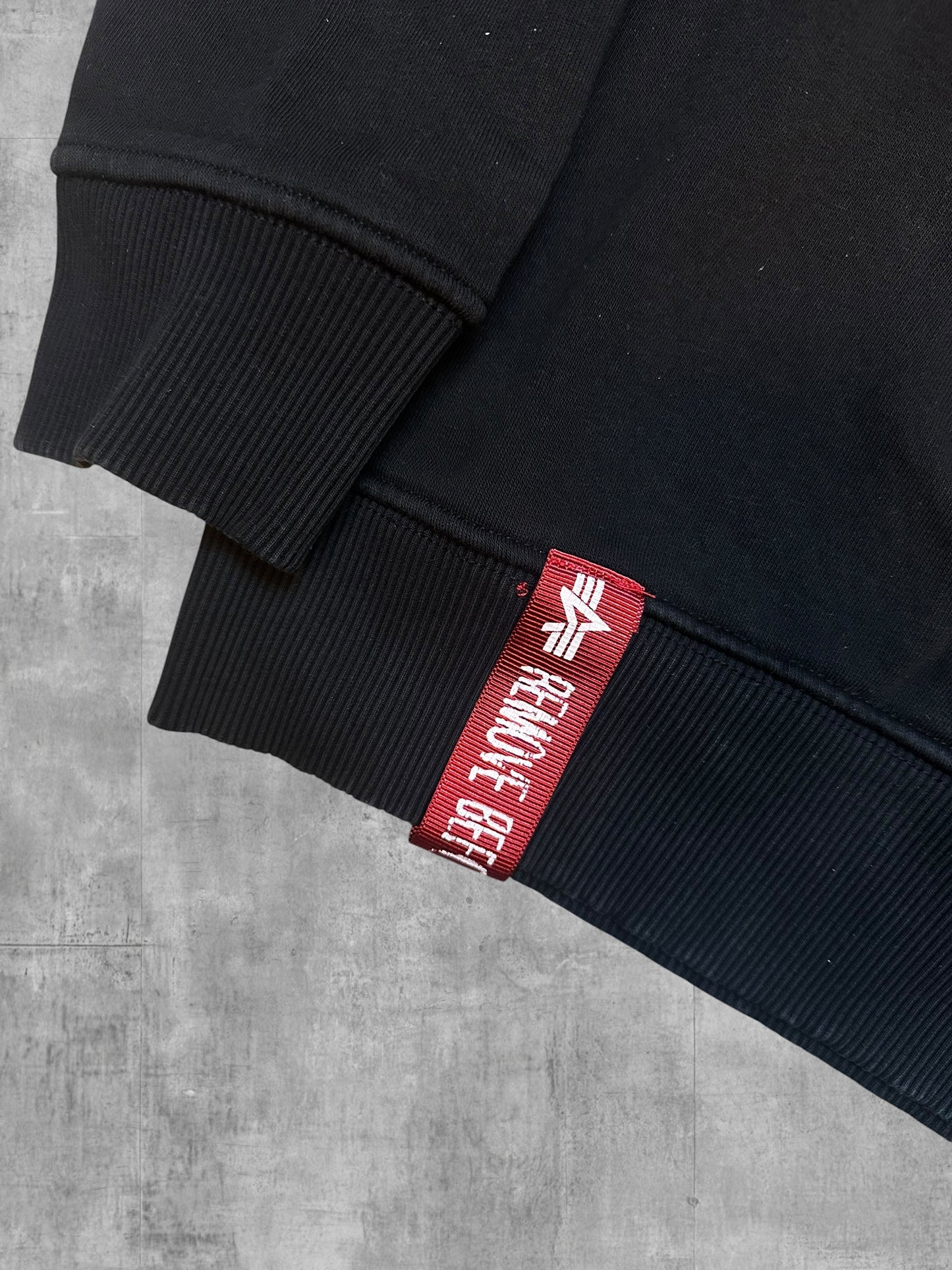 Alpha Industries Sweatshirt Schwarz M