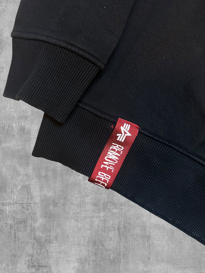 Alpha Industries Sweatshirt Schwarz M