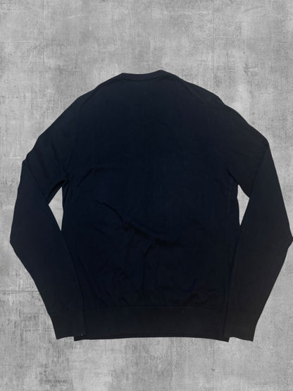 Fred Perry Sweatshirt Schwarzblau Weinrot S