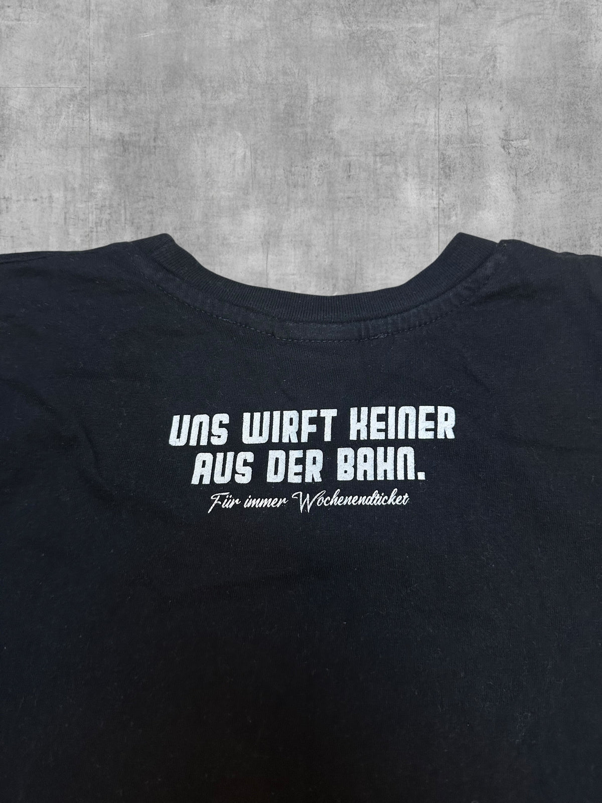 Dreierhopp T-shirt Schwarz Weiß S
