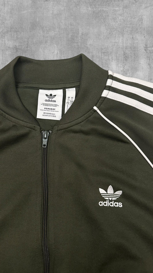 Adidas Firebird Trainingsjacke Vintage Dunkelgrün L