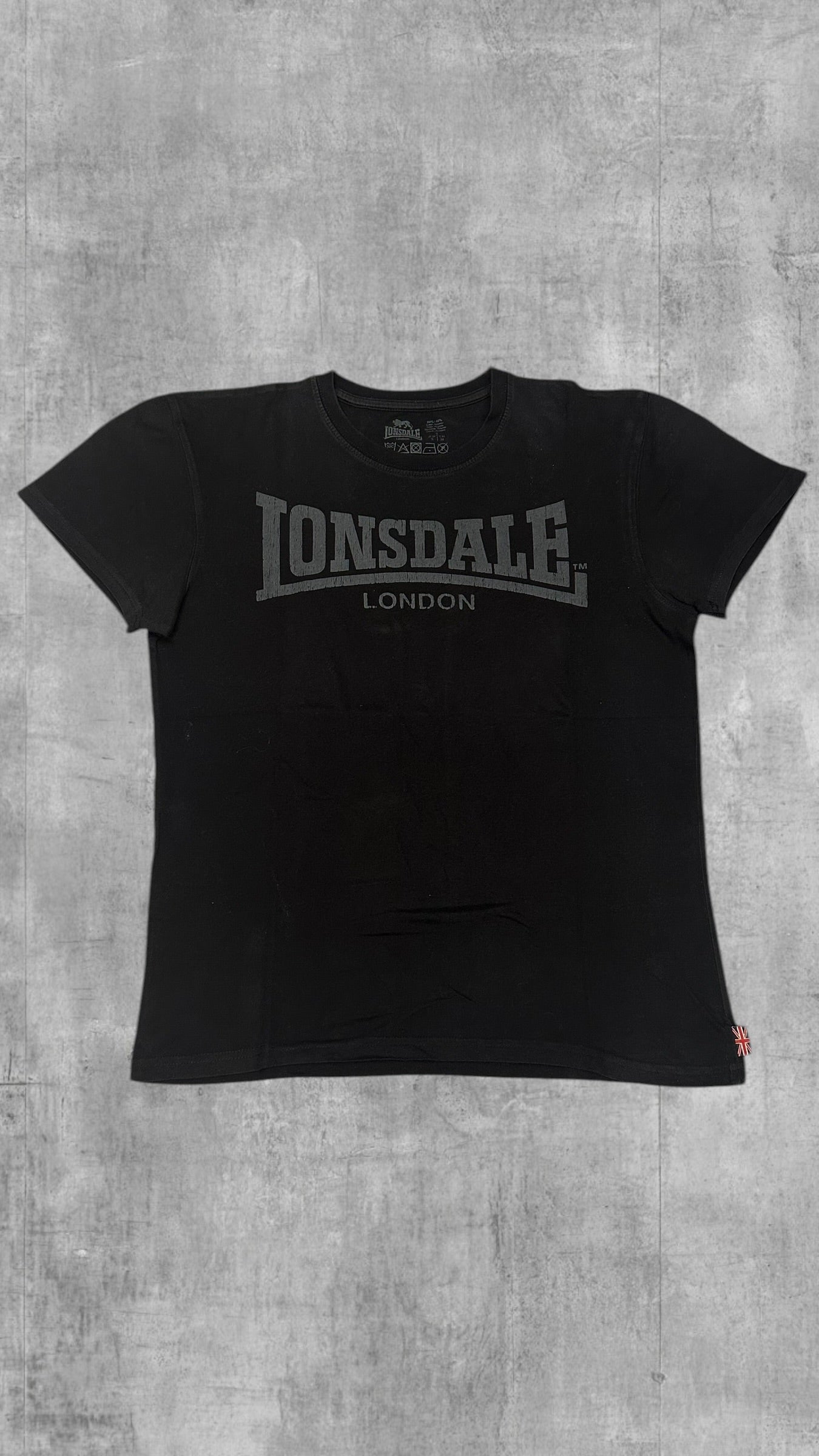Lonsdale London Vintage t-Shirt Schwarz S