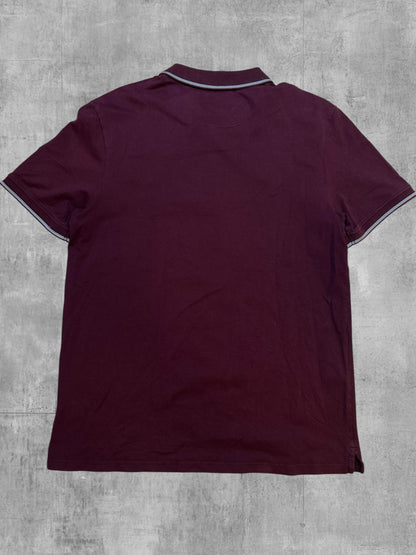 Lyle & Scott Polo Bordeaux XL