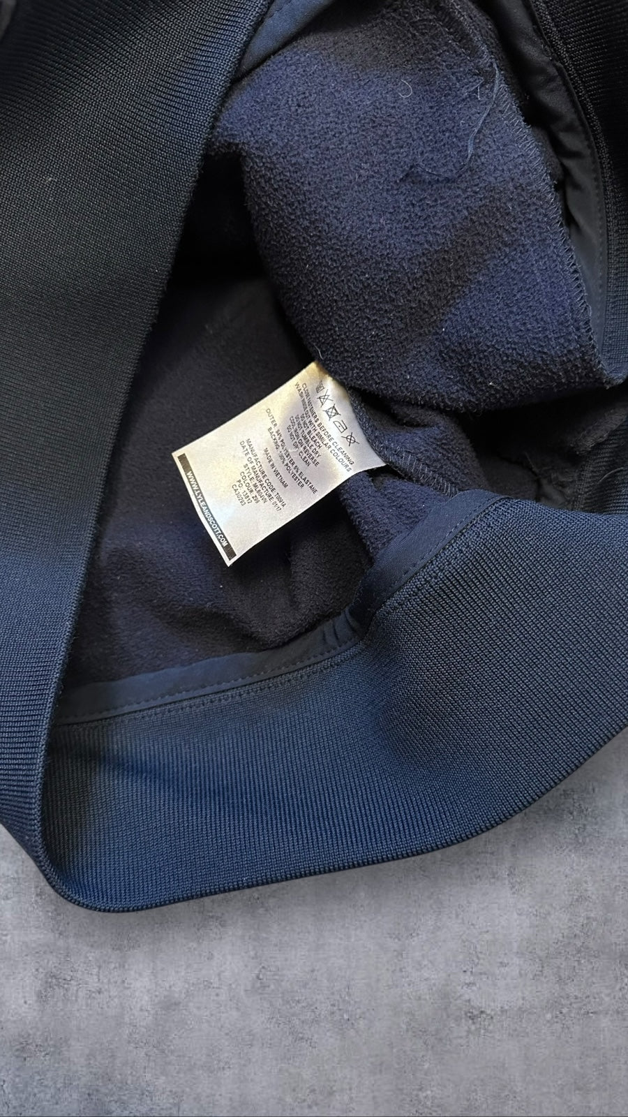 Lyle & Scott Softshelljacke Regenjacke Navy Blau S