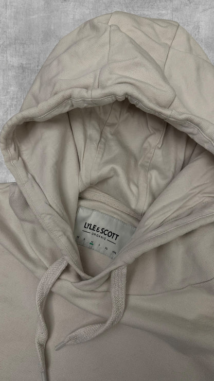 Lyle & Scott Pullover Hoodie Creme Weiß M