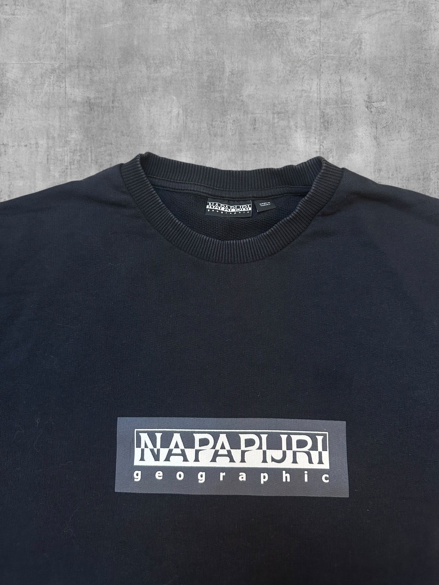 Napapijri Sweatshirt Schwarz S - M