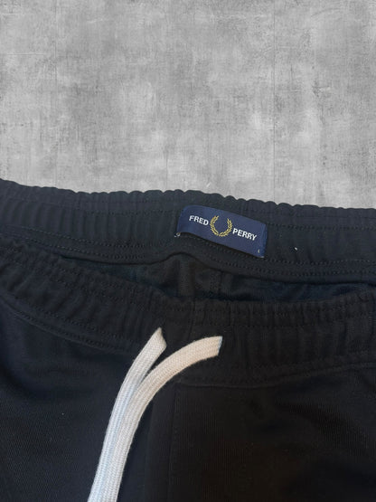 Fred Perry Jogginghose Trainingshose Schwarz L