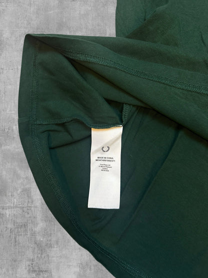 Fred Perry T-Shirt Taped Dunkelgrün XL