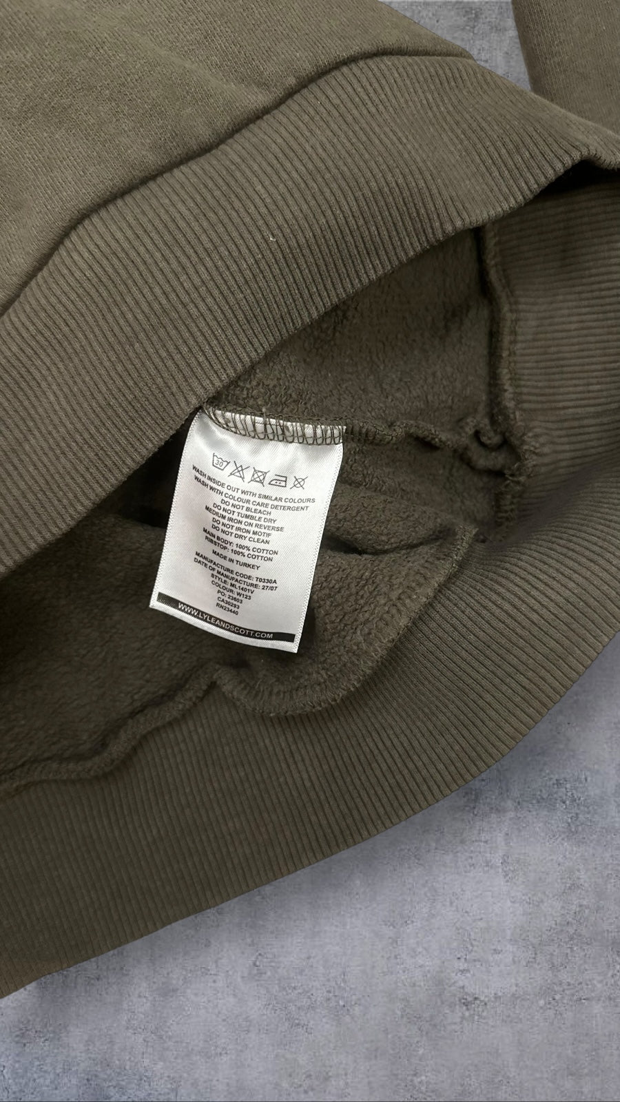 Lyle & Scott Sweatshirt Khaki S