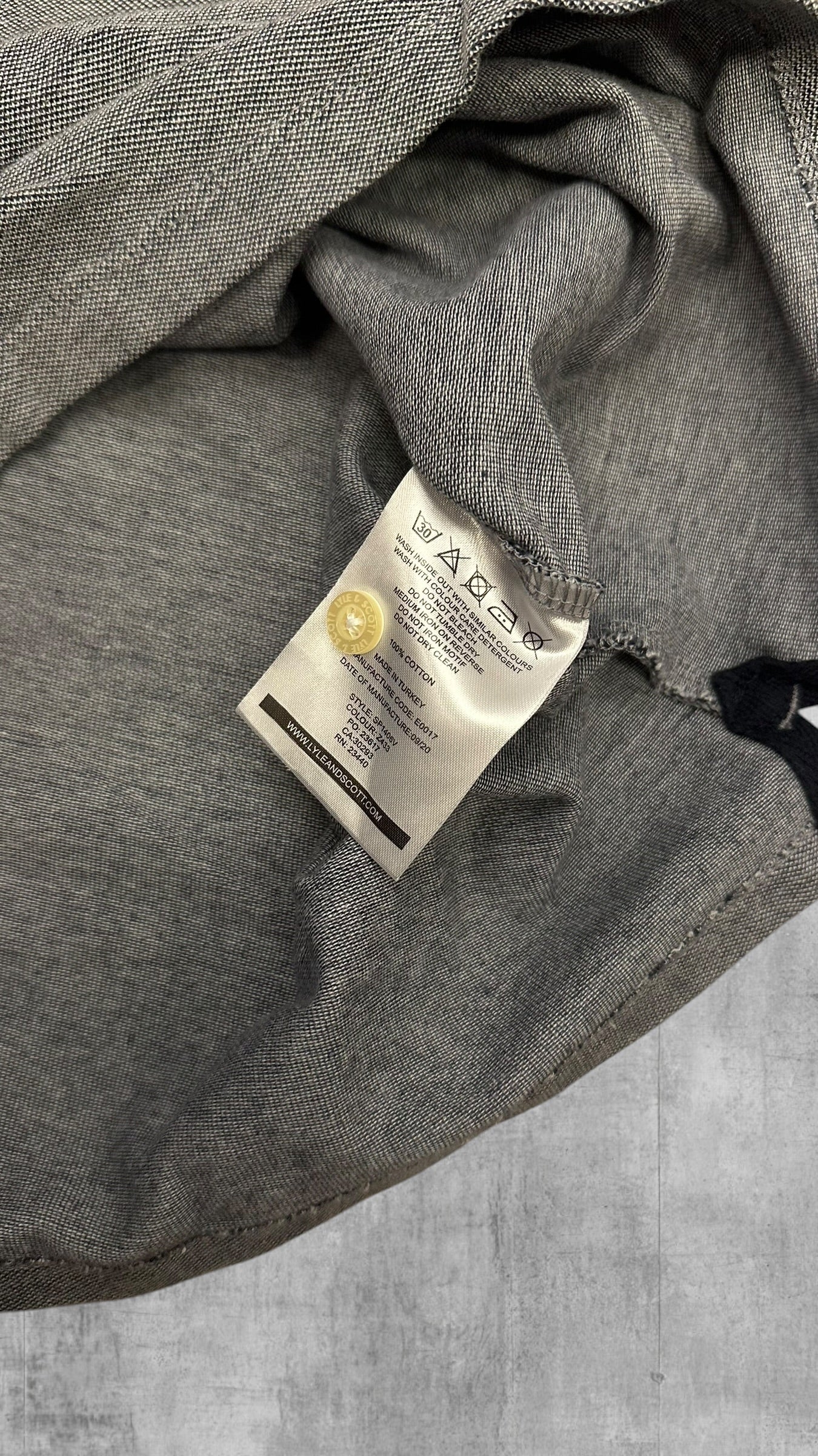 Lyle & Scott Polo Shirt Grau S