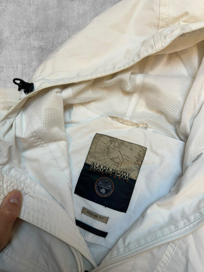 Napapijri Regenjacke Windbreaker Weiß M