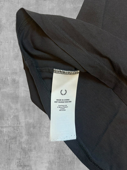 Fred Perry T-shirt Schwarz Grau Weiß L