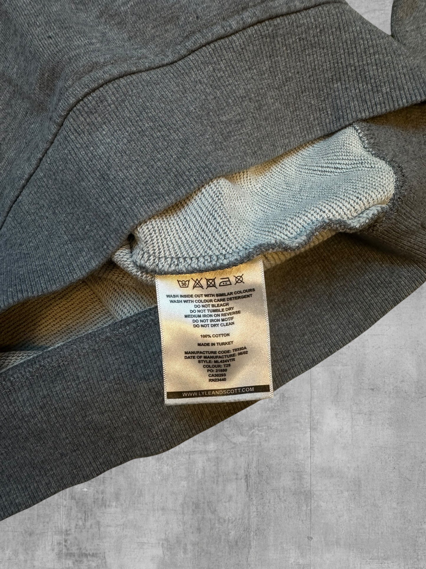 Lyle & Scott Sweatshirt Grau M