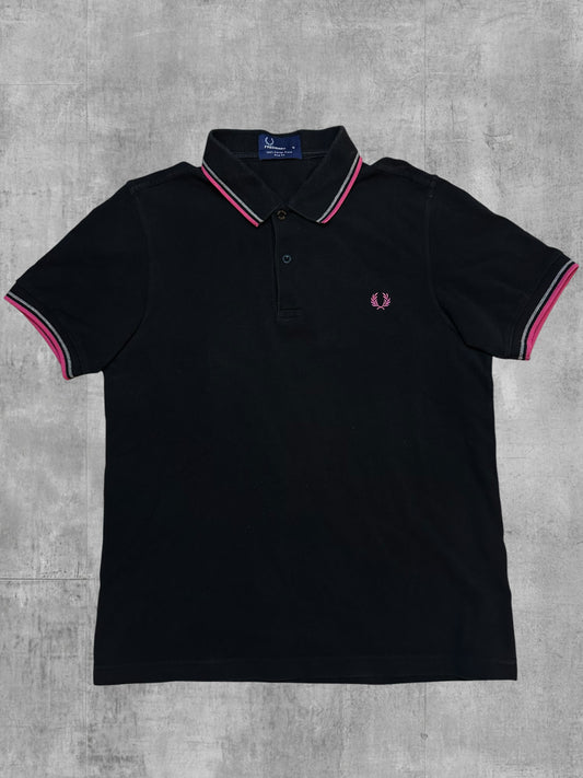 Fred Perry Poloshirt Schwarz M