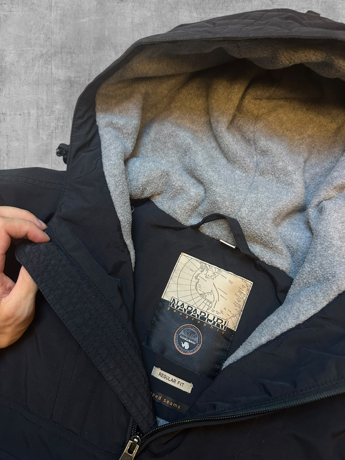 Napapijri Jacke Windbreaker Gefüttert Schwarz XL