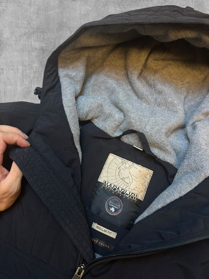 Napapijri Jacke Windbreaker Gefüttert Schwarz XL