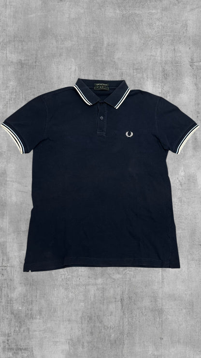 Fred Perry Polo Shirt Schwarzblau L