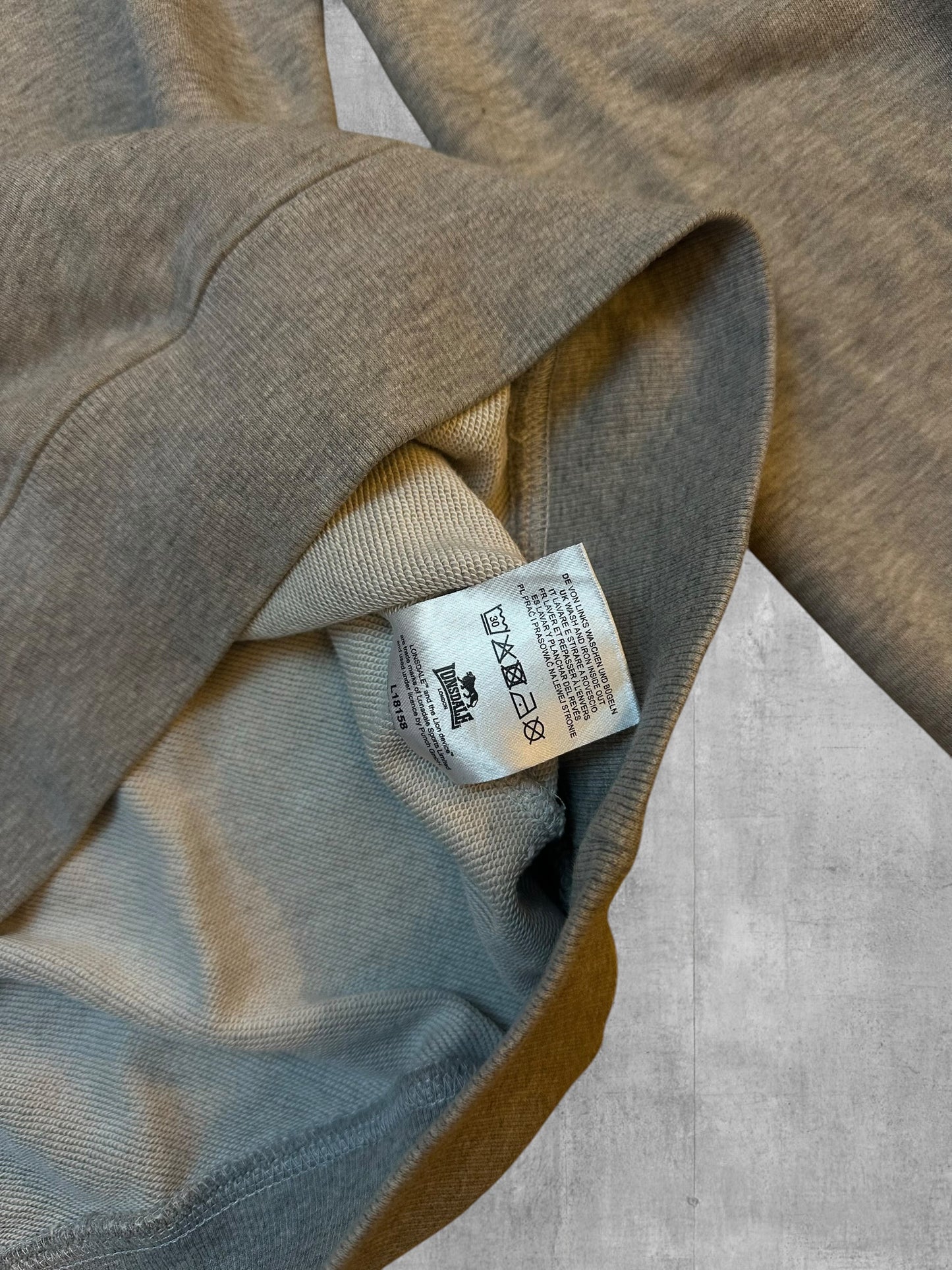 Lonsdale London Sweatshirt Grau L