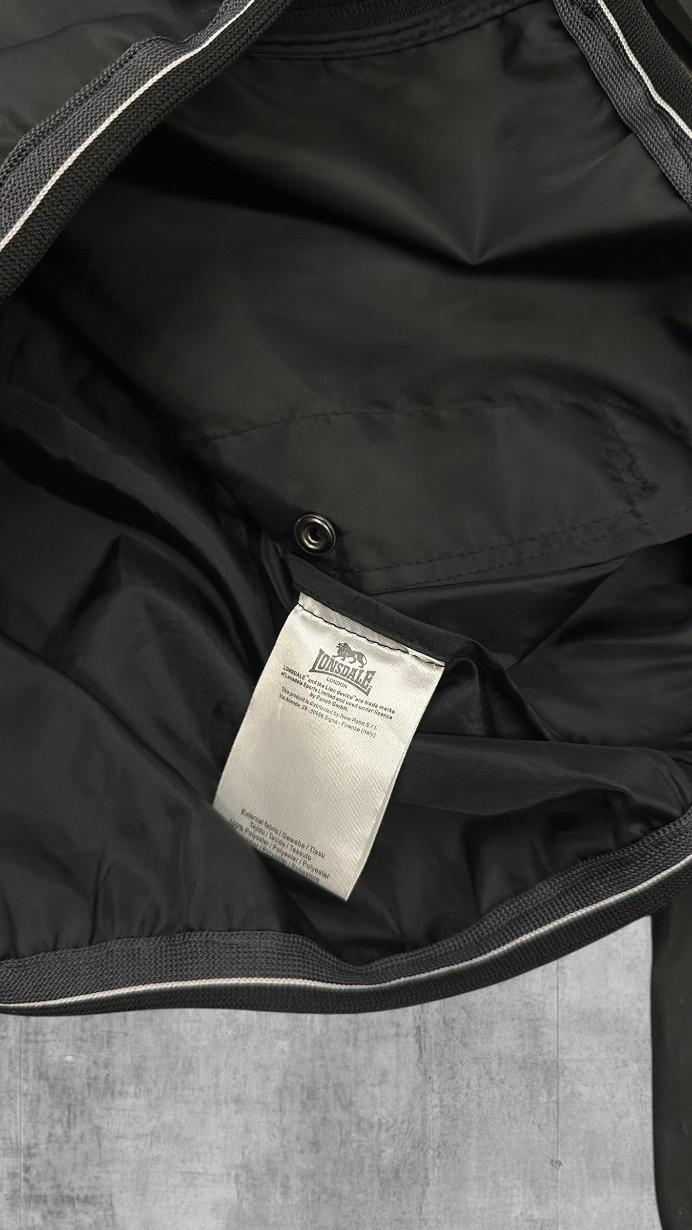 Lonsdale London Windbreaker Schwarz M