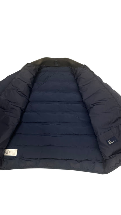 Fred Perry Übergangsjacke Steppjacke Navy Blau L