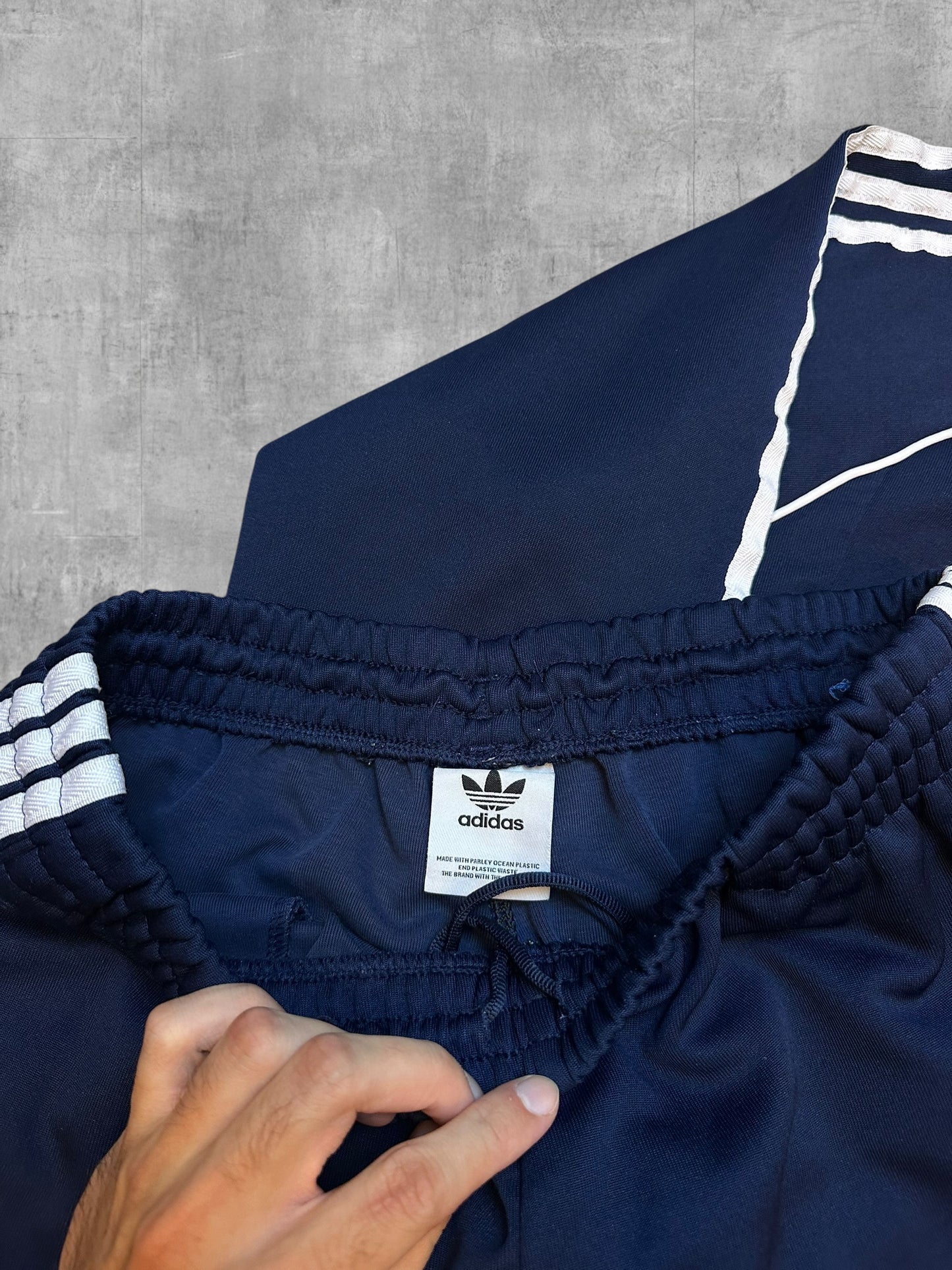 Adidas Firebird Trainingsanzug Navy Blau L