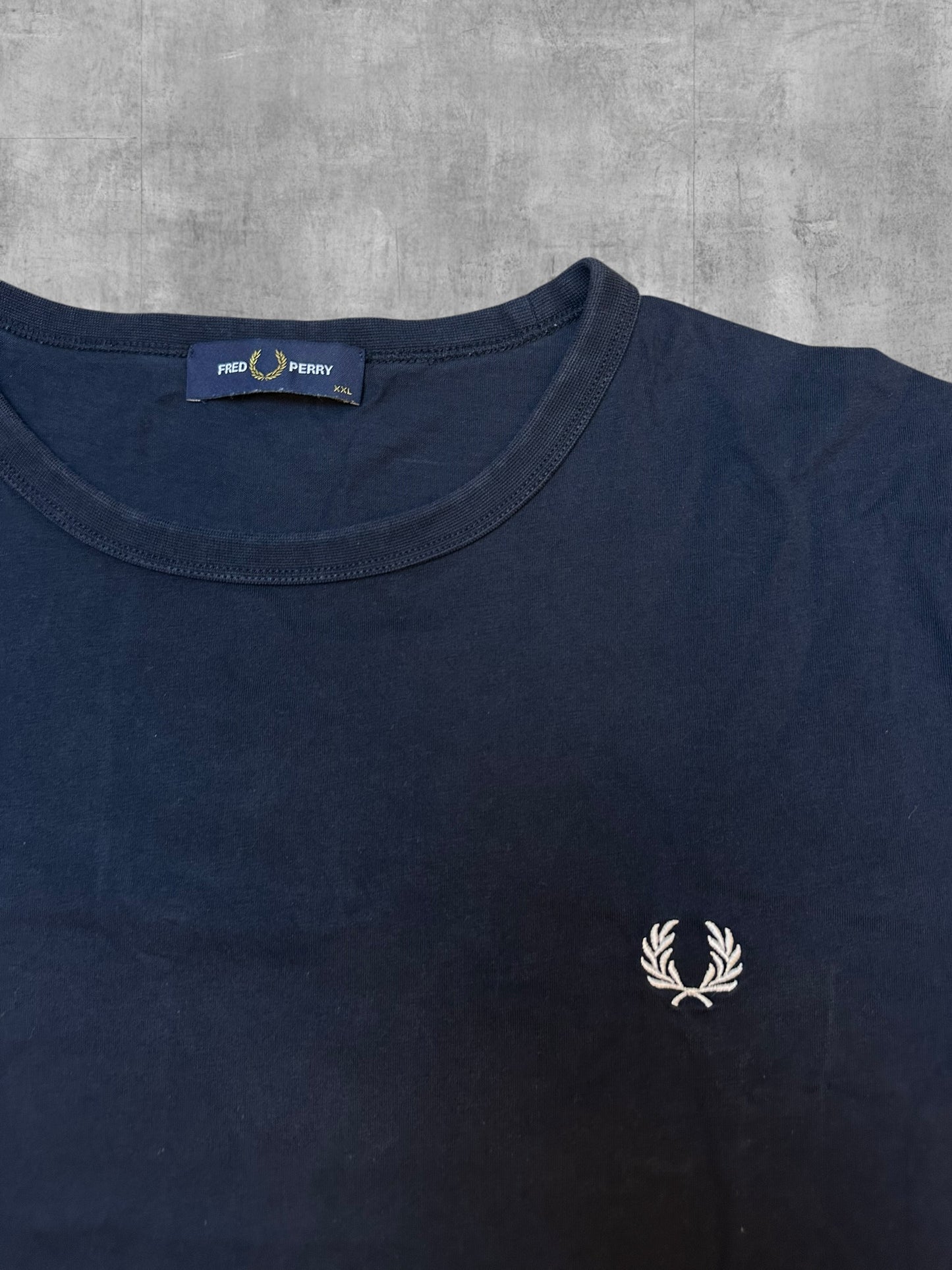 Fred Perry T-Shirt Schwarzblau XXL