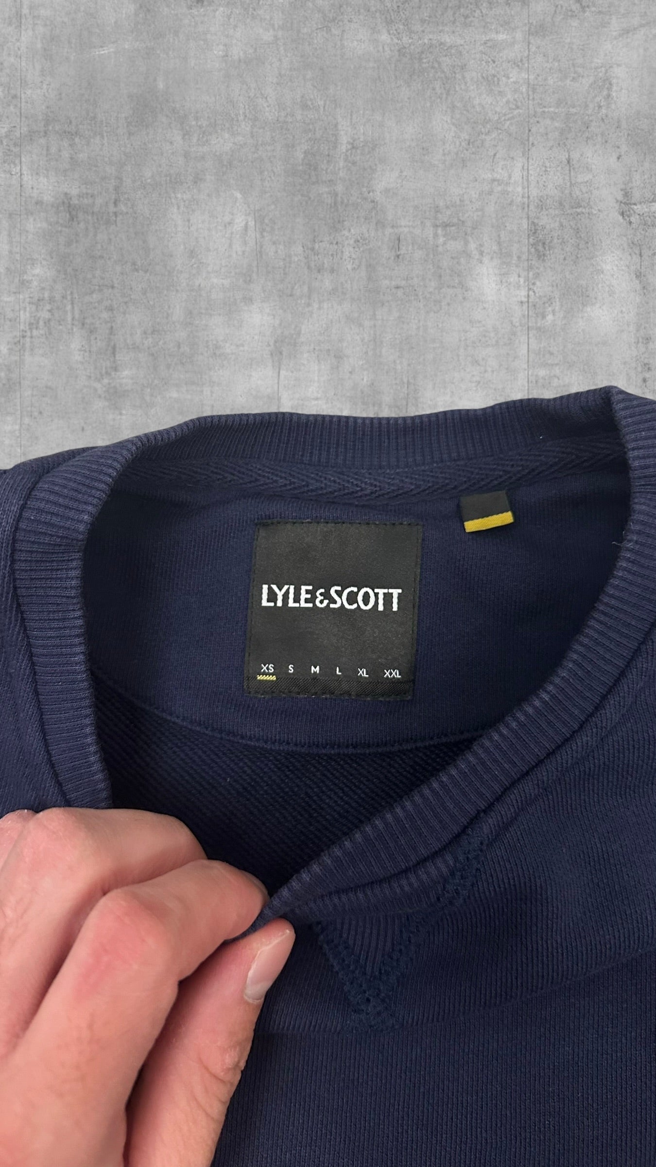 Lyle & Scott Sweatshirt Navy Blau XS