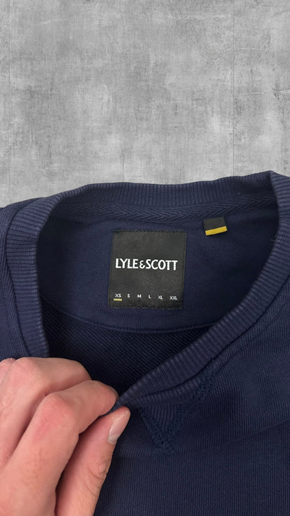 Lyle & Scott Sweatshirt Navy Blau XS