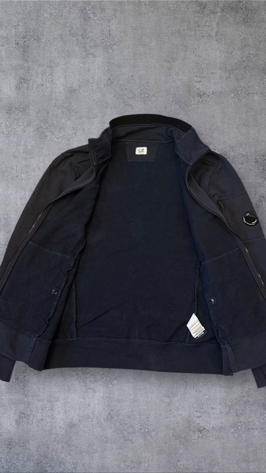 C.P. Company Sweatjacke Navy Blau L