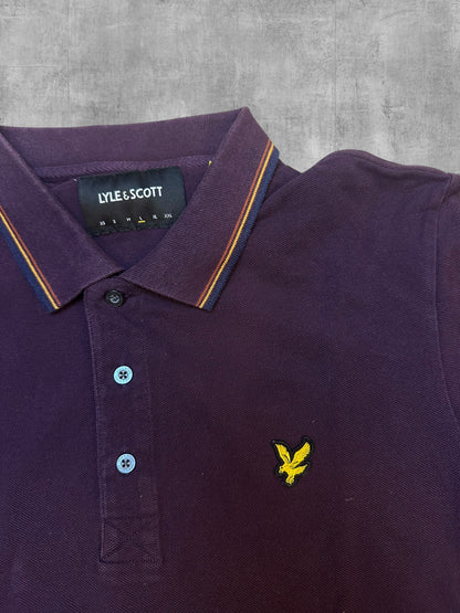 Lyle & Scott Polo Shirt Weinrot L
