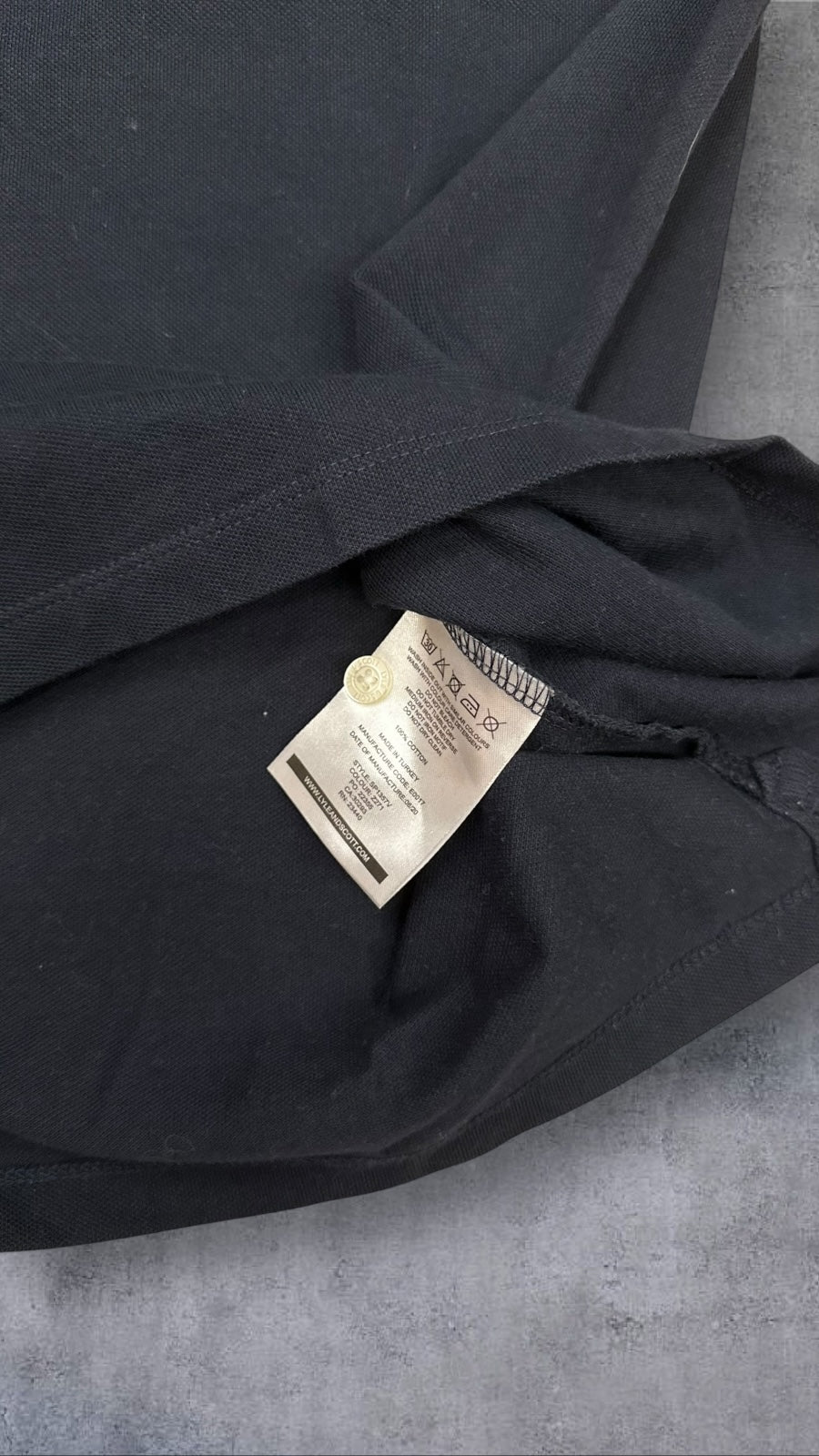 Lyle & Scott Polo Shirt Navy Blau S