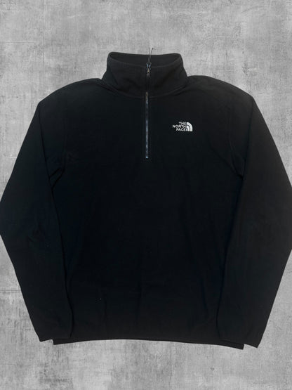 The North Face Fleece Half Zip Pullover Schwarz S