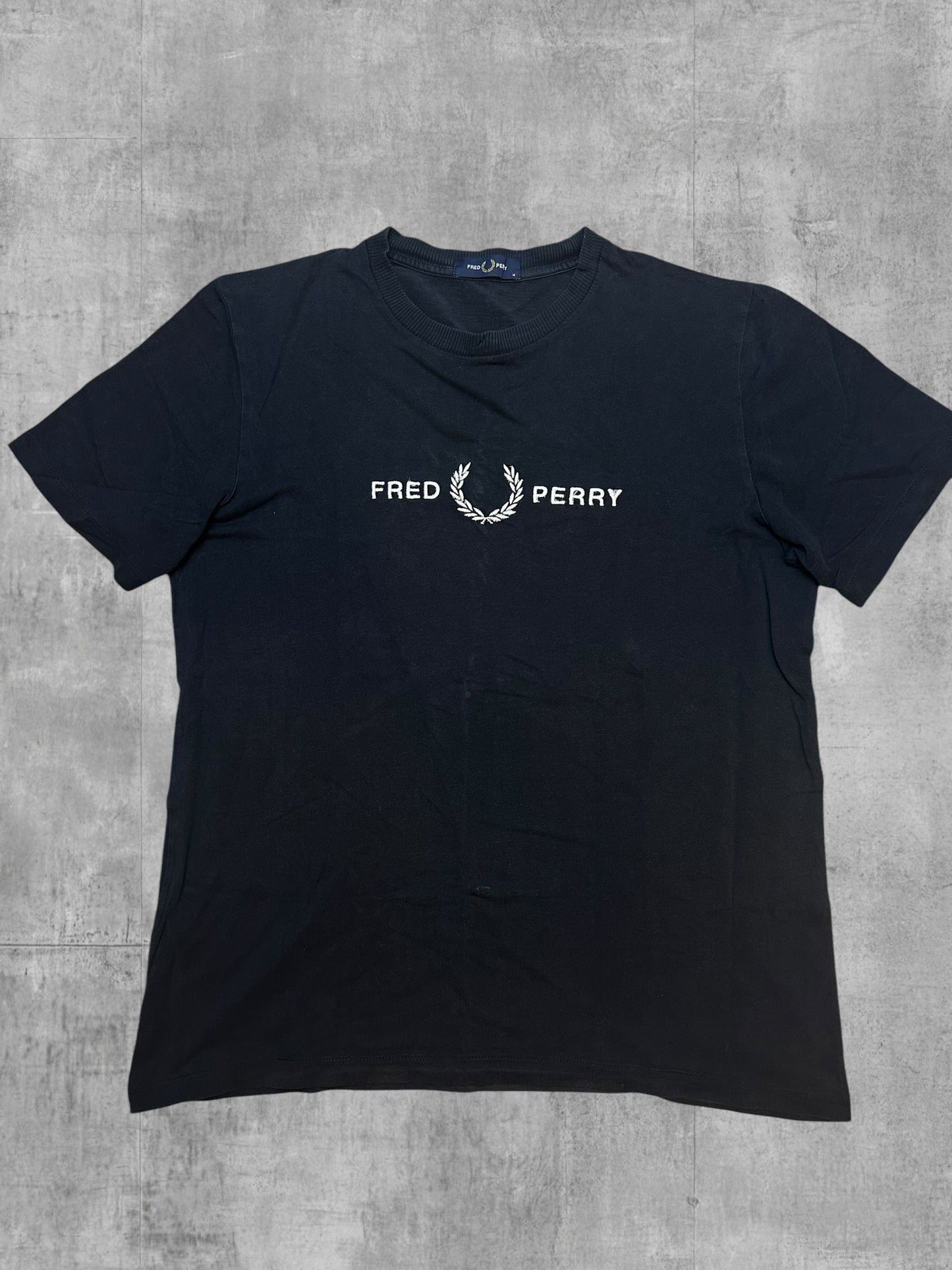 Fred Perry T-shirt Schwarz Weiß M