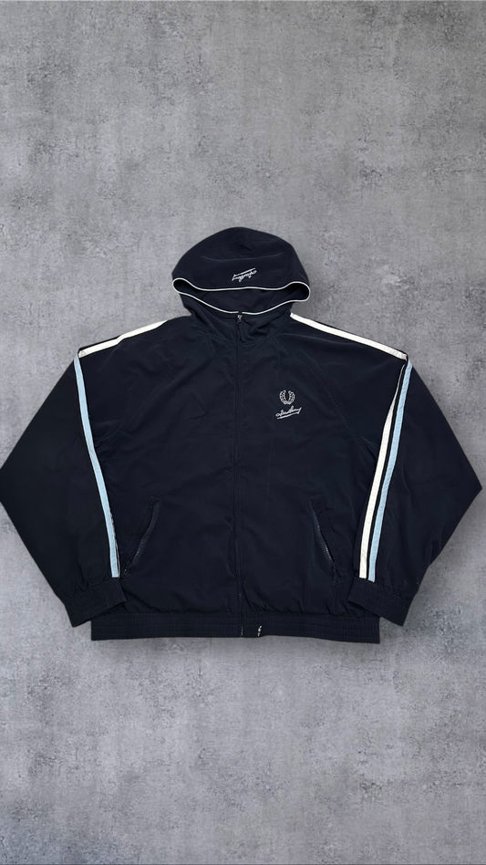 Fred Perry Vintage Trainingsjacke Taped Zip Jacke L