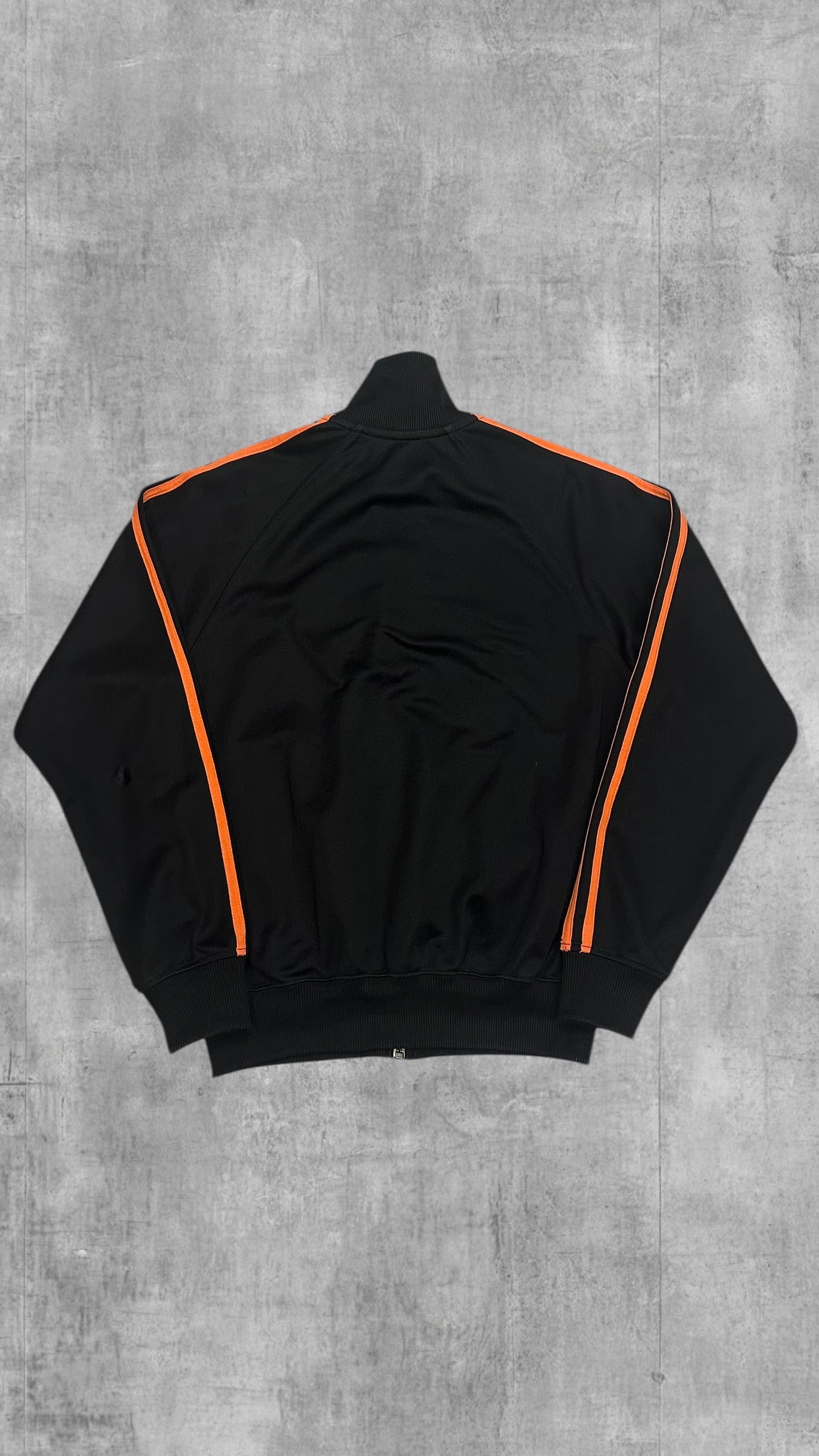 Vintage Fred Perry Trainingsjacke Taped Zip Jacke Schwarz Rot Weiß M